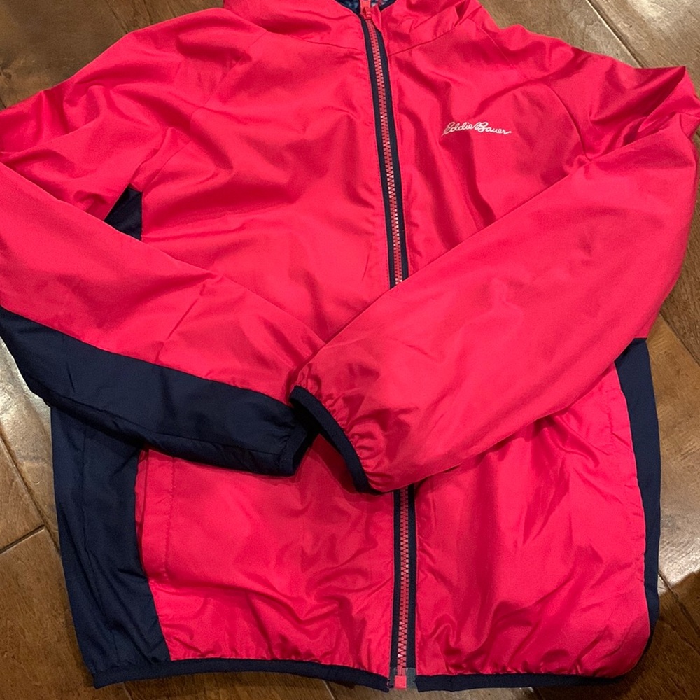 Eddie Bauer girls reversible jacket